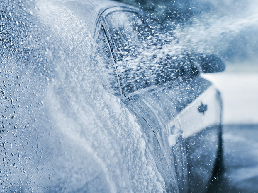 GRITの手洗い洗車サービス